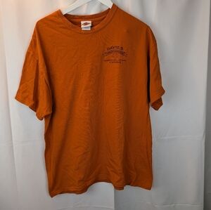 Harley-Davidson Orange Short Sleeve Tee